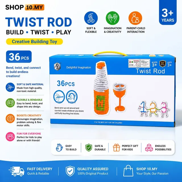 Twist Rod Creative Building Toy